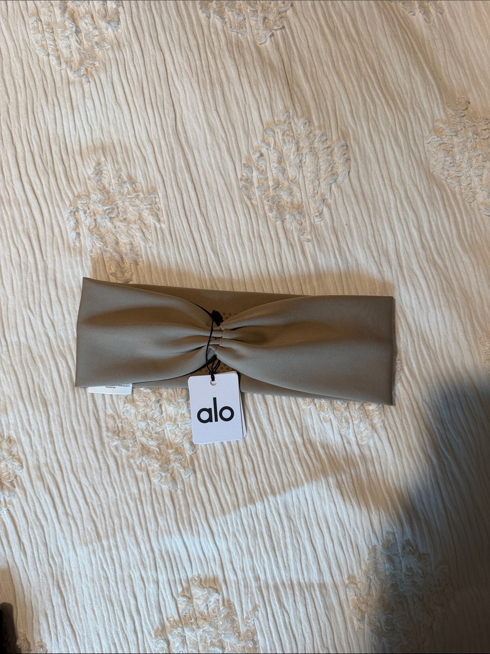 Alo airlift headband in Gravel